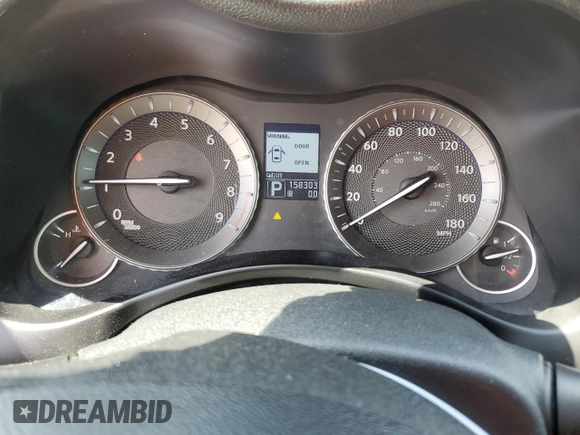 2011 Infiniti M with VIN JN1BY1AP8BM325853, listed as a Copart auction lot 67599954 with 158,303 mi miles and Salvage Title. Bid and sale history available at DreamBid. Image 9.