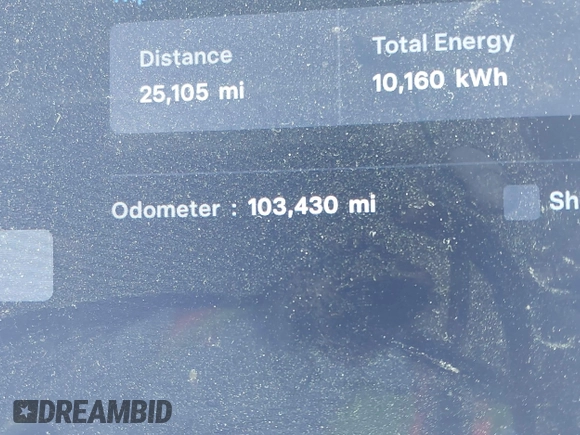 2016 Tesla Model X 70D with VIN 5YJXCBE22GF017499, listed as a IAAI auction lot 42192962 with 103,430 mi miles and . Bid and sale history available at DreamBid. Image 15.