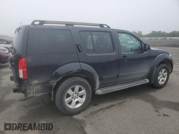 2010 Nissan Pathfinder SE with VIN 5N1AR1NB2AC614263, listed as a Copart auction lot 60896495 with 160,252 mi miles and Salvage title. Bid and sale history available at DreamBid. Image 3.