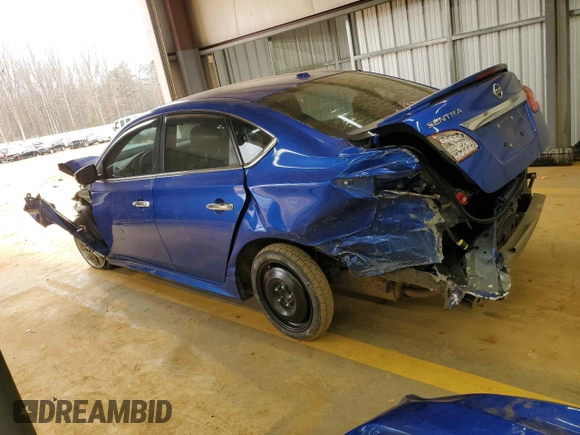 2015 Nissan Sentra S with VIN 3N1AB7AP2FY348161, listed as a Copart auction lot 48483665 with Not Provided miles and Salvage Title. Bid and sale history available at carsss.com. Image 2.
