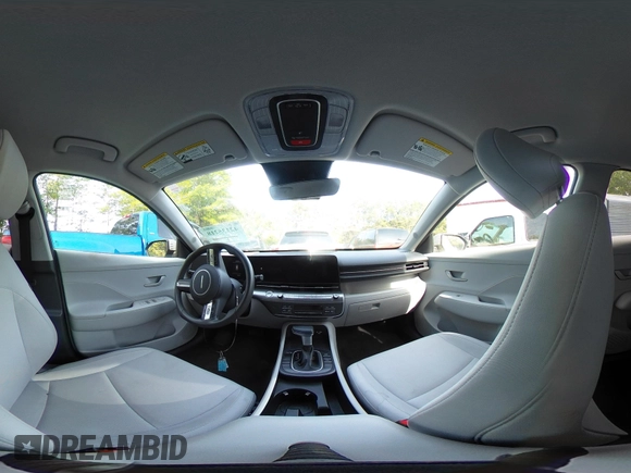 2025 Hyundai Kona SEL with VIN KM8HB3AB3SU215152, listed as a IAAI auction lot 42135218 with 21,664 mi miles and . Bid and sale history available at carsss.com. Image 19.