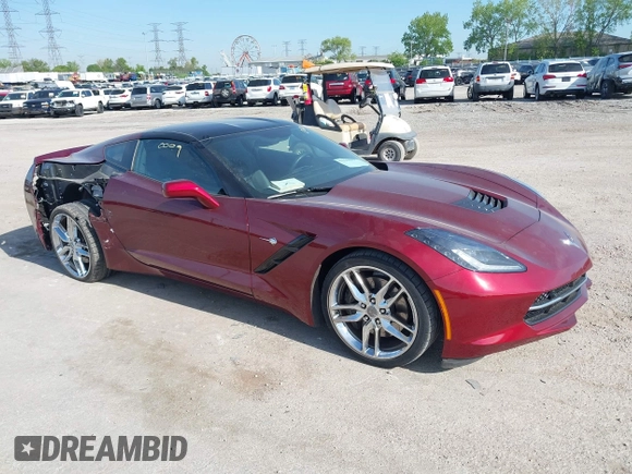 2016 Chevrolet Corvette Z51 2LT with VIN 1G1YK2D71G5115826, listed as a IAAI auction lot 42220009 with Not provided miles and . Bid and sale history available at DreamBid. Image 1.