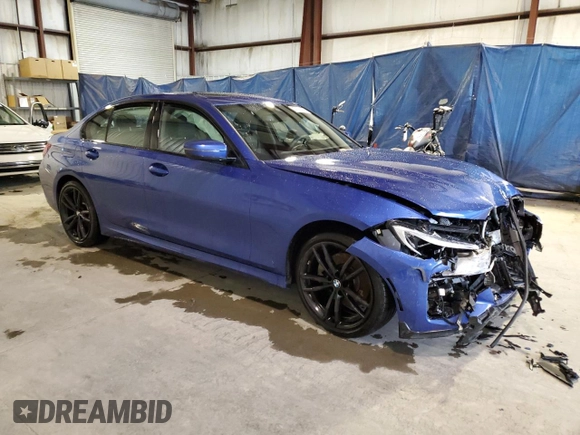 2020 BMW 3 Series 330i xDrive with VIN 3MW5R7J08L8B04066, listed as a Copart auction lot 37176253 with 32,638 mi miles and . Bid and sale history available at DreamBid. Image 4.