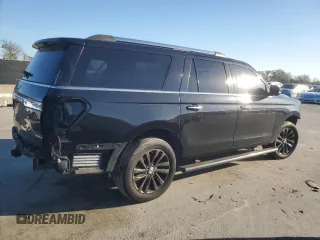 2020 Ford Expedition Max Limited with VIN 1FMJK1KT5LEA39665, listed as a Copart auction lot 46445865 with 132,291 mi miles and Clean title. Bid and sale history available at DreamBid. Image 3.