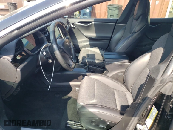 2018 Tesla Model S 75D with VIN 5YJSA1E22JF291142, listed as a Copart auction lot 65682055 with 126,212 mi miles and Salvage title. Bid and sale history available at DreamBid. Image 7.