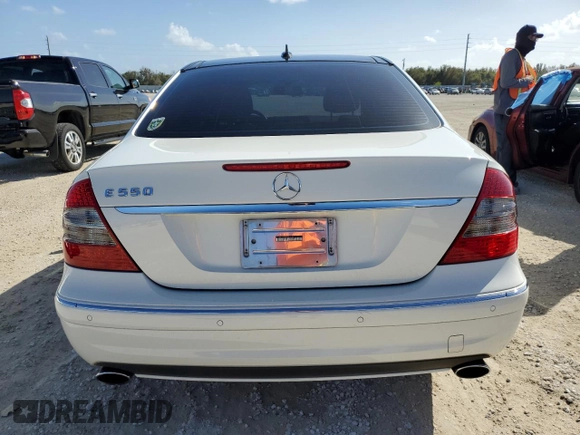 2008 Mercedes-Benz E-Class Sport 5.5L with VIN WDBUF72X38B281566, listed as a Copart auction lot 78845874 with 0 mi miles and Salvage Title. Bid and sale history available at carsss.com. Image 6.