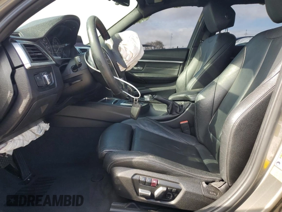 2017 BMW 3 Series 330i with VIN WBA8B9C56HK676040, listed as a Copart auction lot 47569575 with 85,437 mi miles and Salvage Title. Bid and sale history available at carsss.com. Image 7.