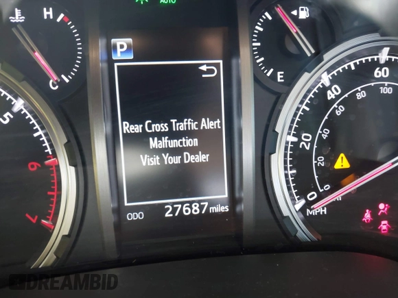 2023 Toyota 4Runner TRD Off Road Premium with VIN JTERU5JR1P6202743, listed as a IAAI auction lot 42021717 with 27,687 mi miles and . Bid and sale history available at DreamBid. Image 15.