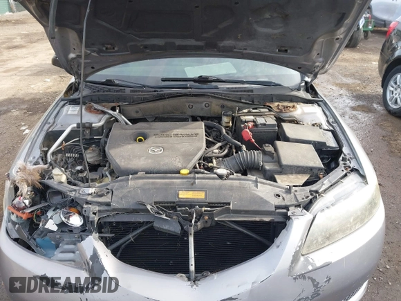 2007 Mazda 6 i Sport VE with VIN 1YVHP84C675M59624, listed as a IAAI auction lot 41832687 with 243,189 mi miles and . Bid and sale history available at DreamBid. Image 10.