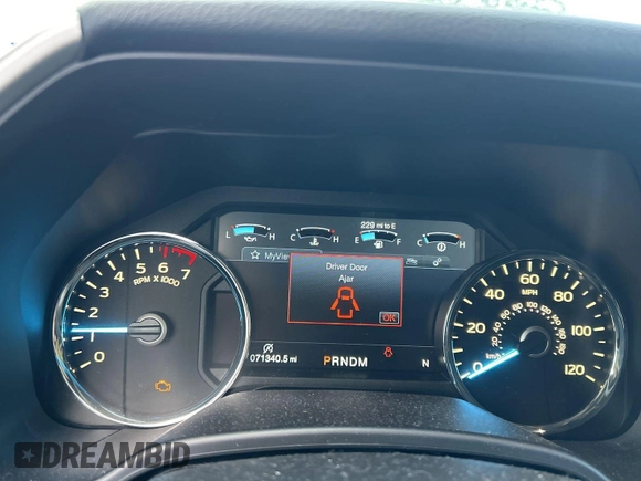 2018 Ford F-150 XL with VIN 1FTEW1EG6JKE49852, listed as a IAAI auction lot 42208428 with 71,340 mi miles and . Bid and sale history available at DreamBid. Image 1.