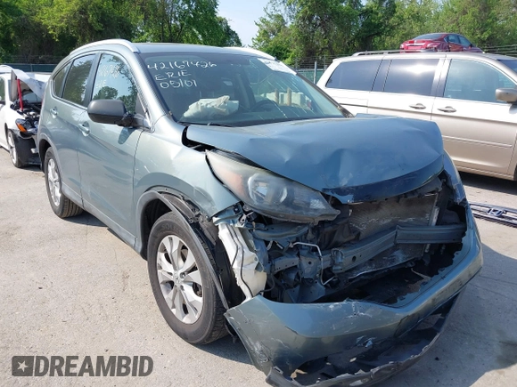 2012 Honda CR-V EX-L with VIN JHLRM4H75CC020481, listed as a IAAI auction lot 42167426 with 187,540 mi miles and . Bid and sale history available at DreamBid. Image 18.