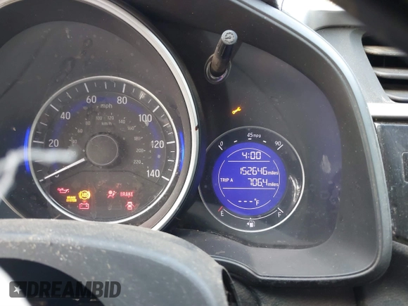 2015 Honda Fit EX-L with VIN 3HGGK5H87FM704879, listed as a IAAI auction lot 41431349 with 152,646 mi miles and . Bid and sale history available at DreamBid. Image 7.