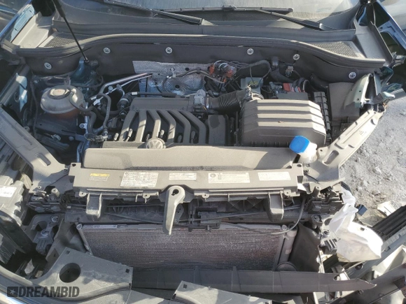 2021 Volkswagen Atlas 3.6L V6 SEL with VIN 1V2BR2CA0MC520619, listed as a Copart auction lot 45649035 with 32,646 mi miles and Salvage Title. Bid and sale history available at carsss.com. Image 12.