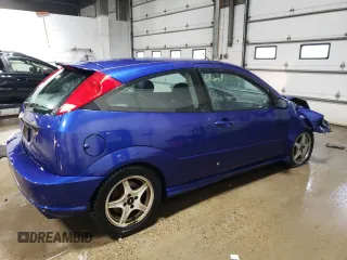 2002 Ford Focus SVT with VIN 3FAHP39592R229140, listed as a Copart auction lot 45146425 with 193,976 mi miles and Salvage Title. Bid and sale history available at DreamBid. Image 3.