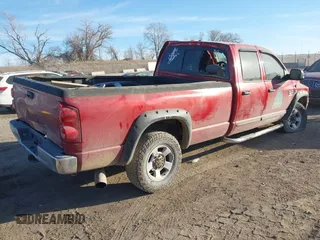 2007 Dodge Ram 2500 SLT with VIN 3D7KS28A17G799603, listed as a IAAI auction lot 41528976 with 1 mi miles. Bid and sale history available at carsss.com. Image 4.