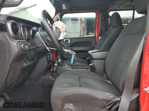 2018 Jeep Wrangler Unlimited Sport S z VIN 1C4HJXDG8JW132289, wystawiony jako Copart lot #54071895 z przebiegiem 88 345 mil mil oraz Szkoda całkowita • Salvage title. Historia ofert i sprzedaży dostępna na DreamBid. Obrazek 7.