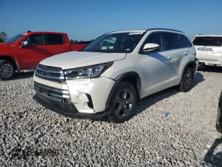 2018 Toyota Highlander Limited с VIN 5TDDZRFH4JS895693, выставлен на аукционе Copart как лот 59012735 с пробегом 94 357 миль миль и Списание • Salvage title. История ставок и продаж доступна на DreamBid. Изображение 1.