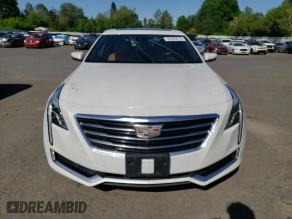 2017 Cadillac CT6 Plug-In RWD with VIN LREKK5RX1HA062210, listed as a Copart auction lot 56405615 with 79,359 mi miles and Salvage title. Bid and sale history available at DreamBid. Image 5.