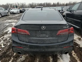 2019 Acura TLX w/A-Spec Pkg with VIN 19UUB2F63KA000057, listed as a Copart auction lot 44729405 with 87,189 mi miles and Salvage Title. Bid and sale history available at carsss.com. Image 6.
