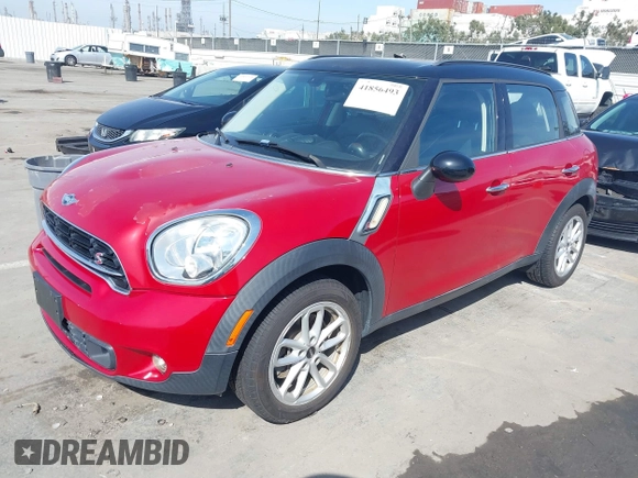 2015 MINI Countryman S z VIN WMWZC3C56FWT06095, wystawiony jako IAAI lot #41856493 z przebiegiem 44 699 mil mil oraz . Historia ofert i sprzedaży dostępna na DreamBid. Obrazek 2.