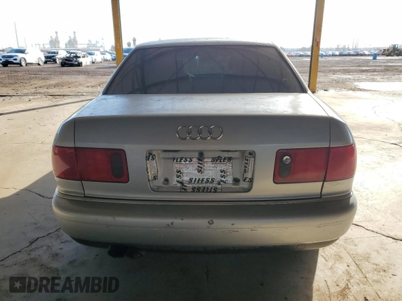 2002 Audi S8 with VIN WAUGU44D32N003467, listed as a Copart auction lot 46717295 with 270,687 mi miles and Clean Title. Bid and sale history available at DreamBid. Image 6.