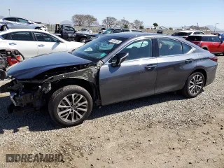 2022 Lexus ES with VIN 58ACZ1B11NU136656, listed as a Copart auction lot 48220325 with 25,961 mi miles and Salvage Title. Bid and sale history available at carsss.com. Image 1.