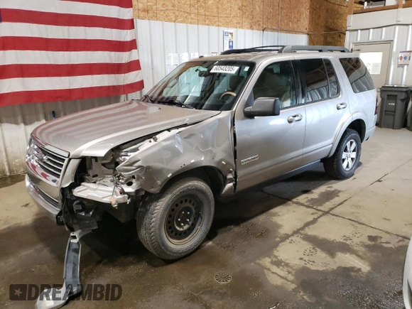 2008 Ford Explorer XLT with VIN 1FMEU73E98UB29347, listed as a Copart auction lot 60543205 with 148,821 mi miles and Salvage title. Bid and sale history available at DreamBid. Image 1.