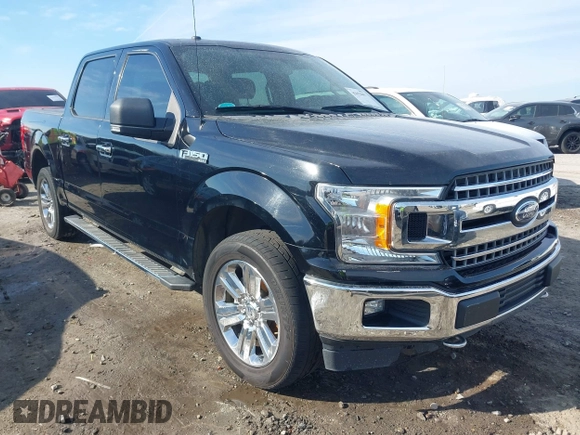 2018 Ford F-150 XL with VIN 1FTEW1E59JFB63307, listed as a IAAI auction lot 41652067 with 174,097 mi miles. Bid and sale history available at carsss.com. Image 1.