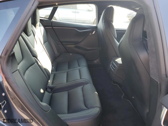 2019 Tesla Model S 100D with VIN 5YJSA1E49KF309865, listed as a Copart auction lot 45184055 with 62351 miles and Salvage Title. Bid and sale history available at carsss.com. Image 10.