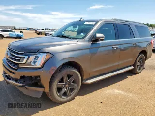 2020 Ford Expedition Max XLT z VIN 1FMJK1HT1LEA71102, wystawiony jako Copart lot #57693765 z przebiegiem 92 136 mil mil oraz Szkoda całkowita • Salvage title. Historia ofert i sprzedaży dostępna na DreamBid. Obrazek 1.