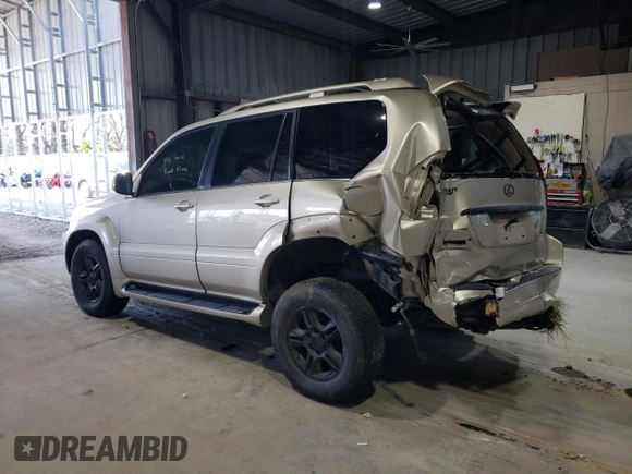2007 Lexus GX 470 z VIN JTJBT20X470137667, wystawiony jako Copart lot #51775665 z przebiegiem 188 359 mil mil oraz Szkody całkowita. Historia ofert i sprzedaży dostępna na DreamBid. Obrazek 2.