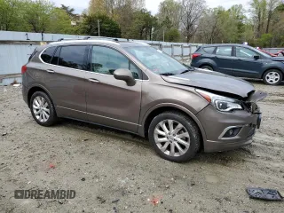 2017 Buick Envision Premium I with VIN LRBFXESX0HD068556, listed as a Copart auction lot 53020855 with 85,073 mi miles and Salvage Title. Bid and sale history available at DreamBid. Image 4.