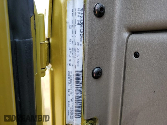 2003 Jeep Wrangler Sahara with VIN 1J4FA59S03P313418, listed as a Copart auction lot 64883094 with 184,658 mi miles and Salvage title. Bid and sale history available at DreamBid. Image 12.