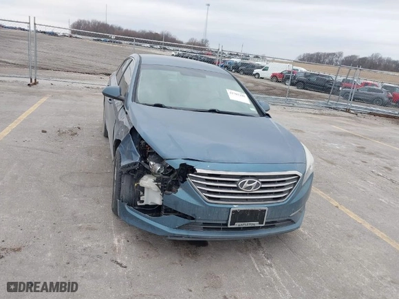 2017 Hyundai Sonata 2.4L with VIN 5NPE24AF6HH497550, listed as a IAAI auction lot 41707185 with 135,797 mi miles. Bid and sale history available at carsss.com. Image 6.