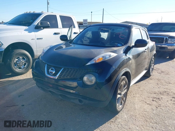 2013 Nissan Juke SV with VIN JN8AF5MR7DT212086, listed as a IAAI auction lot 41839753 with 142,994 mi miles. Bid and sale history available at carsss.com. Image 2.