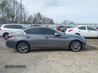 2018 Infiniti Q50 3.0t SPORT with VIN JN1EV7AR1JM440366, listed as a IAAI auction lot 41468676 with 89,065 mi miles. Bid and sale history available at carsss.com. Image 13.