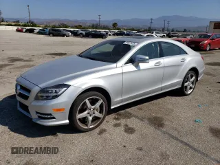 2014 Mercedes-Benz CLS 550 with VIN WDDLJ7DB8EA120800, listed as a Copart auction lot 59027425 with 73,187 mi miles and Salvage title. Bid and sale history available at DreamBid. Image 1.