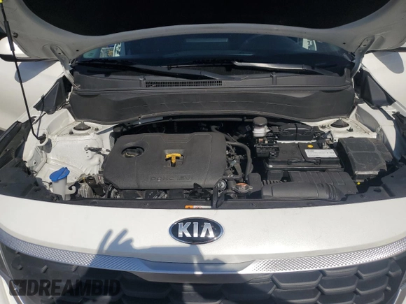 2021 Kia Seltos LX with VIN KNDEPCAA5M7233184, listed as a Copart auction lot 50553495 with 34,191 mi miles and Salvage Title. Bid and sale history available at carsss.com. Image 12.