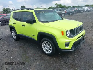 2019 Jeep Renegade Sport с VIN ZACNJBAB7KPJ78027, выставлен на аукционе IAAI как лот 42745727 с пробегом 99 508 миль миль и . История ставок и продаж доступна на DreamBid. Изображение 1.