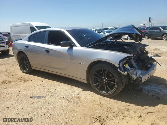 2018 Dodge Charger R/T with VIN 2C3CDXCT0JH157772, listed as a Copart auction lot 52304804 with 16,333 mi miles and Salvage Title. Bid and sale history available at carsss.com. Image 4.