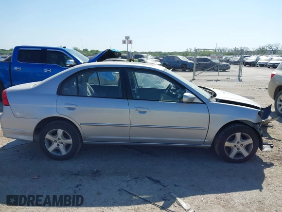 2004 Honda Civic EX with VIN JHMES26784S001762, listed as a IAAI auction lot 42030046 with 195,530 mi miles and . Bid and sale history available at DreamBid. Image 13.