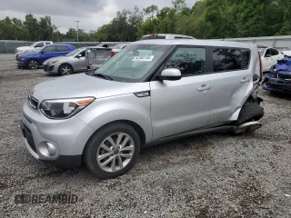 2017 Kia Soul + with VIN KNDJP3A55H7478574, listed as a Copart auction lot 52365155 with 65,745 mi miles and Salvage Title. Bid and sale history available at carsss.com. Image 1.