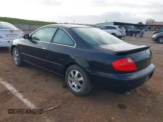 2001 Acura CL with VIN 19UYA42421A015152, listed as a IAAI auction lot 41894335 with 190,627 mi miles. Bid and sale history available at carsss.com. Image 3.