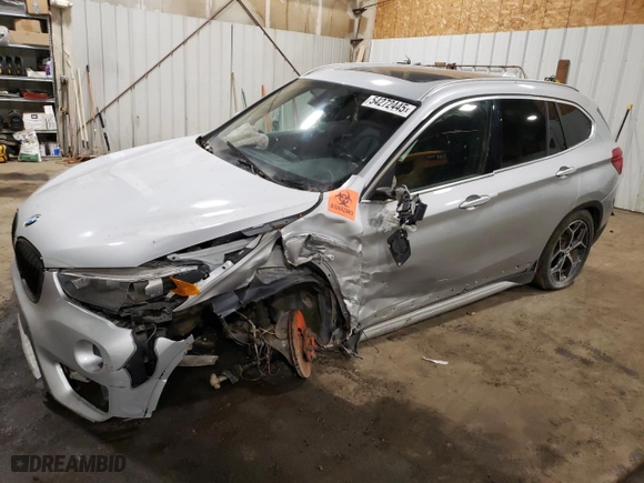 2017 BMW X1 xDrive28i with VIN WBXHT3C33H5F72167, listed as a Copart auction lot 54272445 with 140,498 mi miles and Non Repairable. Bid and sale history available at carsss.com. Image 1.