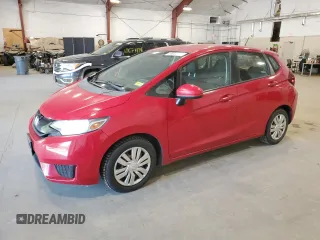 2015 Honda Fit LX with VIN 3HGGK5G55FM780043, listed as a Copart auction lot 69003154 with 141,424 mi miles and Salvage Title. Bid and sale history available at carsss.com. Image 1.