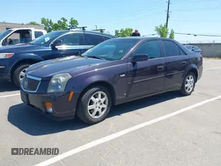2006 Cadillac CTS with VIN 1G6DM57T960172543, listed as a IAAI auction lot 42183049 with 93,073 mi miles. Bid and sale history available at carsss.com. Image 2.