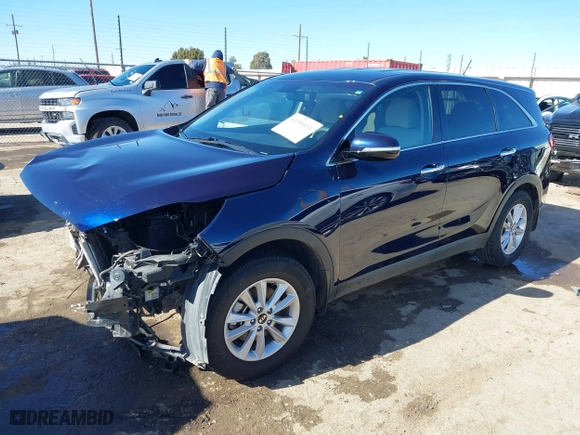 2020 Kia Sorento L with VIN 5XYPG4A30LG628228, listed as a IAAI auction lot 41391031 with 64,771 mi miles. Bid and sale history available at carsss.com. Image 16.