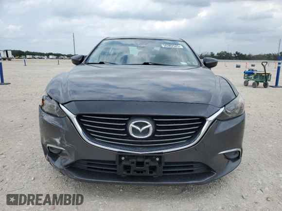2016 Mazda 6 i Grand Touring с VIN JM1GJ1W50G1477892, выставлен на аукционе Copart как лот 55362525 с пробегом 80 806 миль миль и Списание • Salvage title. История ставок и продаж доступна на DreamBid. Изображение 5.