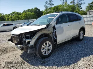 2013 Honda CR-V EX-L with VIN 5J6RM3H76DL014479, listed as a Copart auction lot 51075315 with 98,279 mi miles and Salvage Title. Bid and sale history available at DreamBid. Image 1.