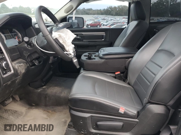2021 Ram 1500 Tradesman with VIN 3C6JR6DG4MG684855, listed as a Copart auction lot 79755054 with 140,507 mi miles and Salvage title. Bid and sale history available at DreamBid. Image 7.